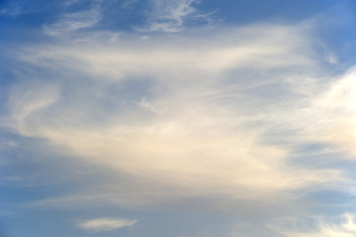 傍晚的天空
