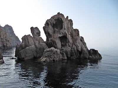 Calanques从海