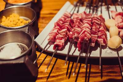 韩国的食物。韩国食物