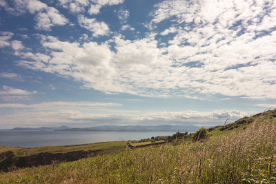 来自Howth Head的都柏林湾