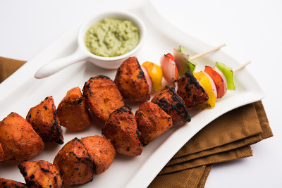 Tandoori aloo tikka或烤土豆