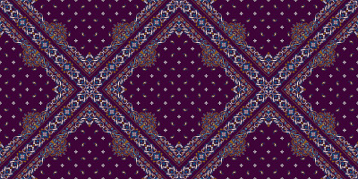 Seamless pattern based on ornament paisley Bandana