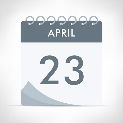 4月23日-日历图标