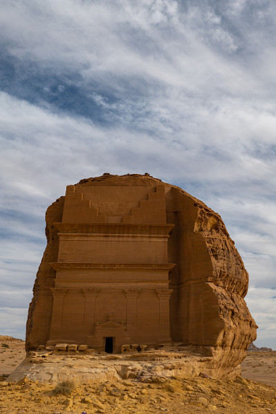 沙特阿拉伯Al Ula附近的Mada'in Saleh (Al- hijr & Hegra)考古遗址