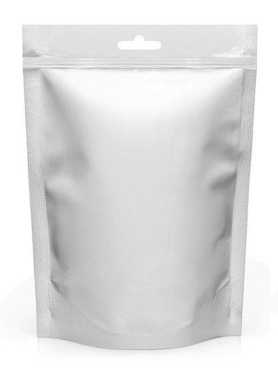 Doypack模板上的白色