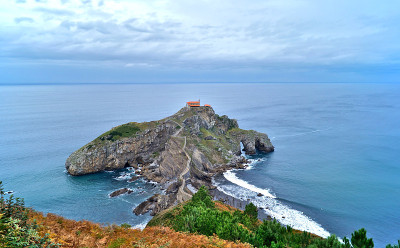 巴斯克海岸的Gaztelugatxe