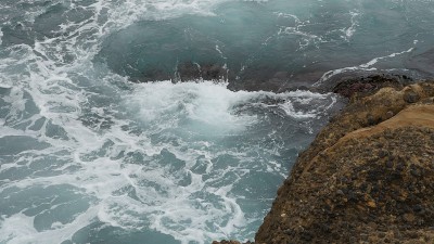 Point Lobos国家自然保护区海洋与岩石在美国加利福尼亚州卡梅尔
