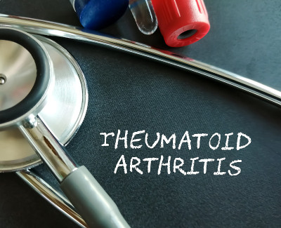 Rheumatiod关节炎。医学和健康概念。骨骼疾病。