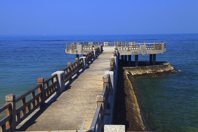 台湾新台北三枝浅水湾海岸步道