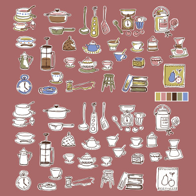 餐具插图