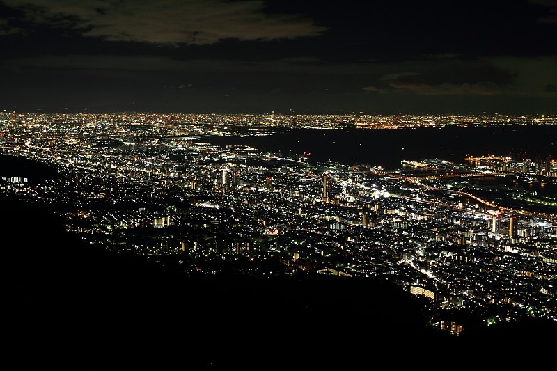 日本神户1000万美元的夜景