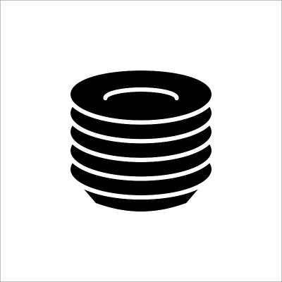 盘子，盘子图标，矢量，设计潮流