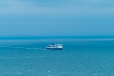 英吉利海峡上的船