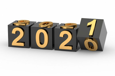 2020年新年假期概念