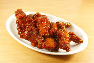 中国炸猪肉块