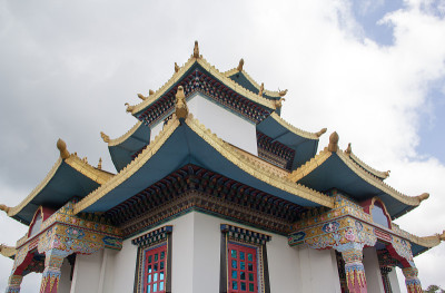 巴西特拉斯科罗亚斯的佛教寺庙查格杜德贡帕。