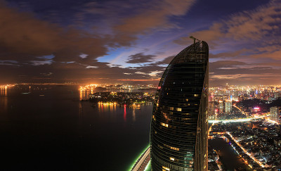 厦门世茂海峡大厦双子塔景