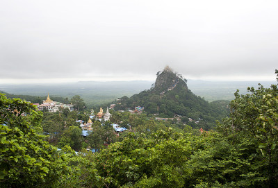 盲目信仰，波帕山，曼德勒地区，缅甸