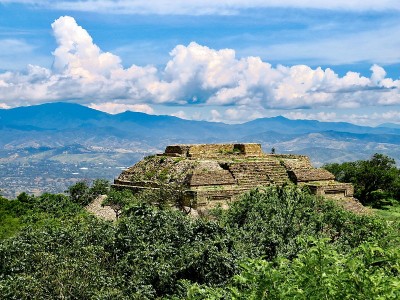 蒙特Albán，古城