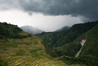 Batad Rice Terraces，巴拿威，菲律宾。