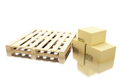 3d用托盘装运纸箱