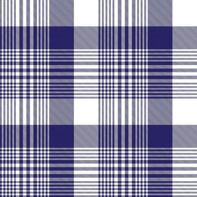 Navy Glen Plaid Tartan Seamless Pattern