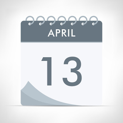 4月13日-日历图标