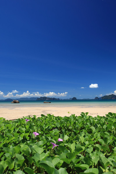海滩,Krabi医院,泰国