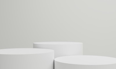 圆形抽象3DCG图像背景