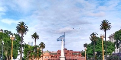 Casa Rosada（粉红色的房子），五月广场，布宜诺斯艾利斯，阿根廷