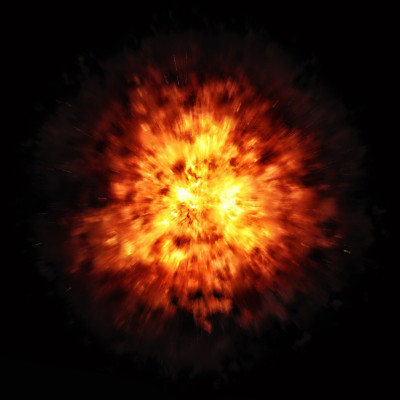 大火爆炸