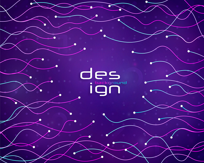 wave lines vector