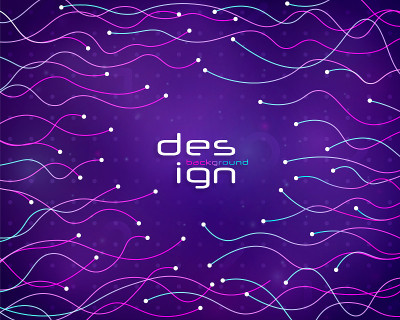 wave lines vector