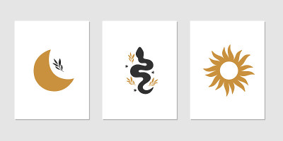 天上的矢量图