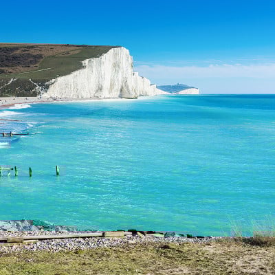英国西福德的Cuckmere Haven
