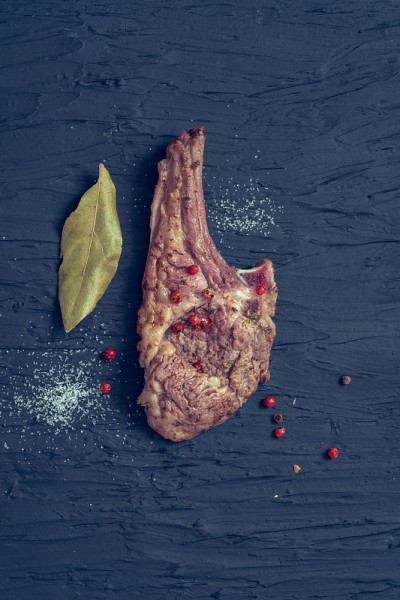 红肉。羊排