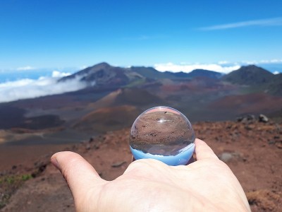 在夏威夷火山