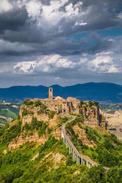 意大利拉齐奥的Bagnoregio Civita