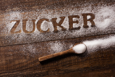 德语中用糖写的单词sugar