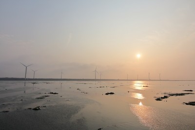 高梅日落