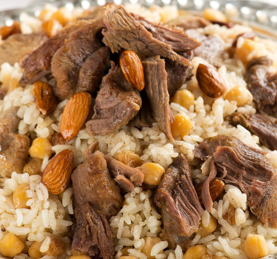 鹰嘴豆肉饭