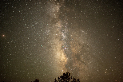 繁星闪烁的夜晚,