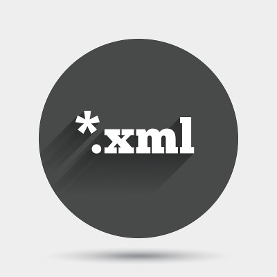 文件文件图标。下载XML按钮。
