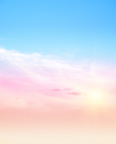 天空和云垂直照片