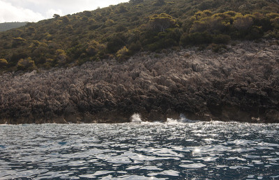 蓝色洞穴，Zakynthos，希腊