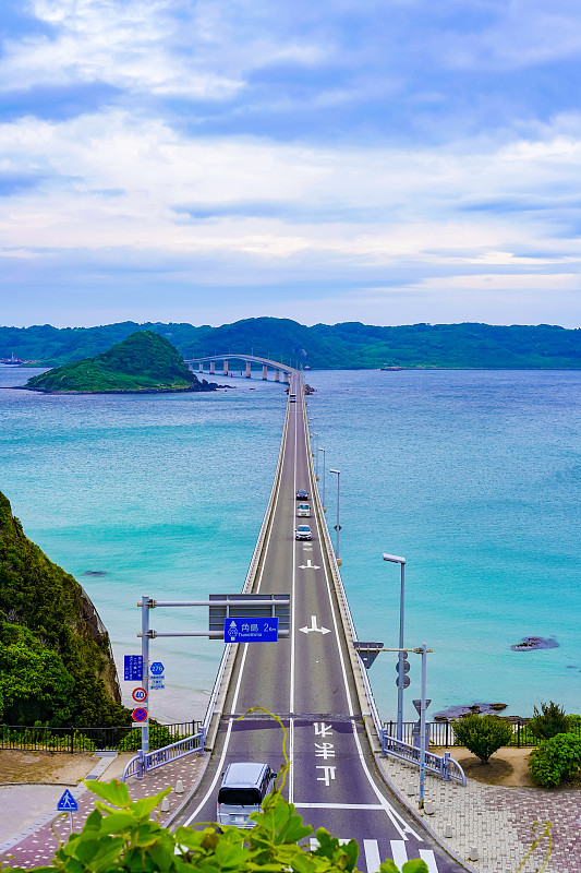 日本津岛大桥景观