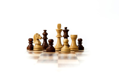 棋盘上的棋子