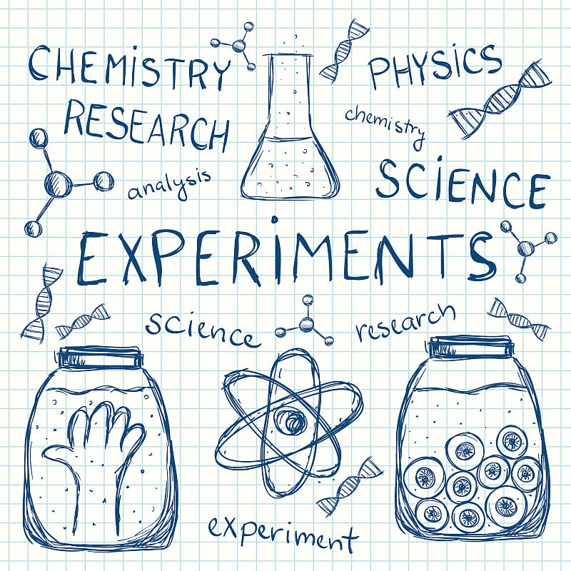 方格纸上的科学实验