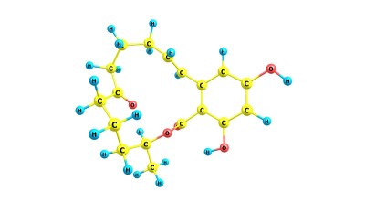 玉米赤霉烯酮分子结构分离上白