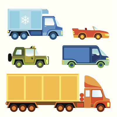 收集玩具车